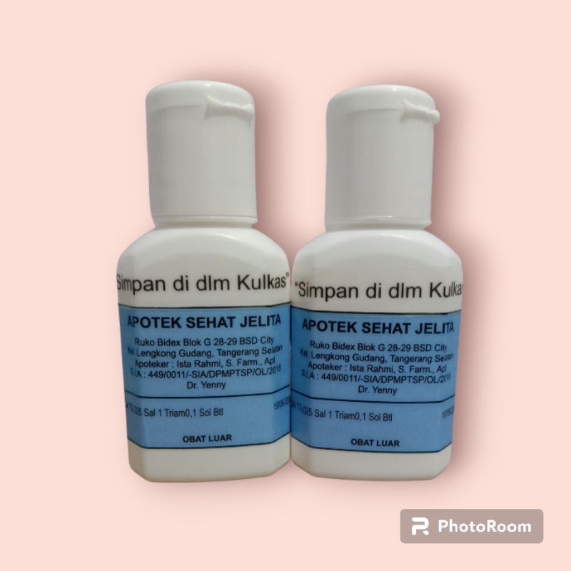 FLEKSOL HQ5 100% APOTIK SEHAT JELITA/ serum penghilang flek hitam & tebal di wajah
