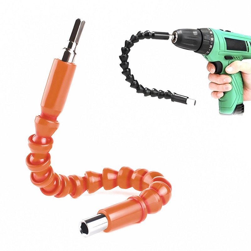 Screwdriver Extension Flexible / Fleksibel mata Bor Obeng / sambungan ekstensi kepala obeng mesin bor screwdriver