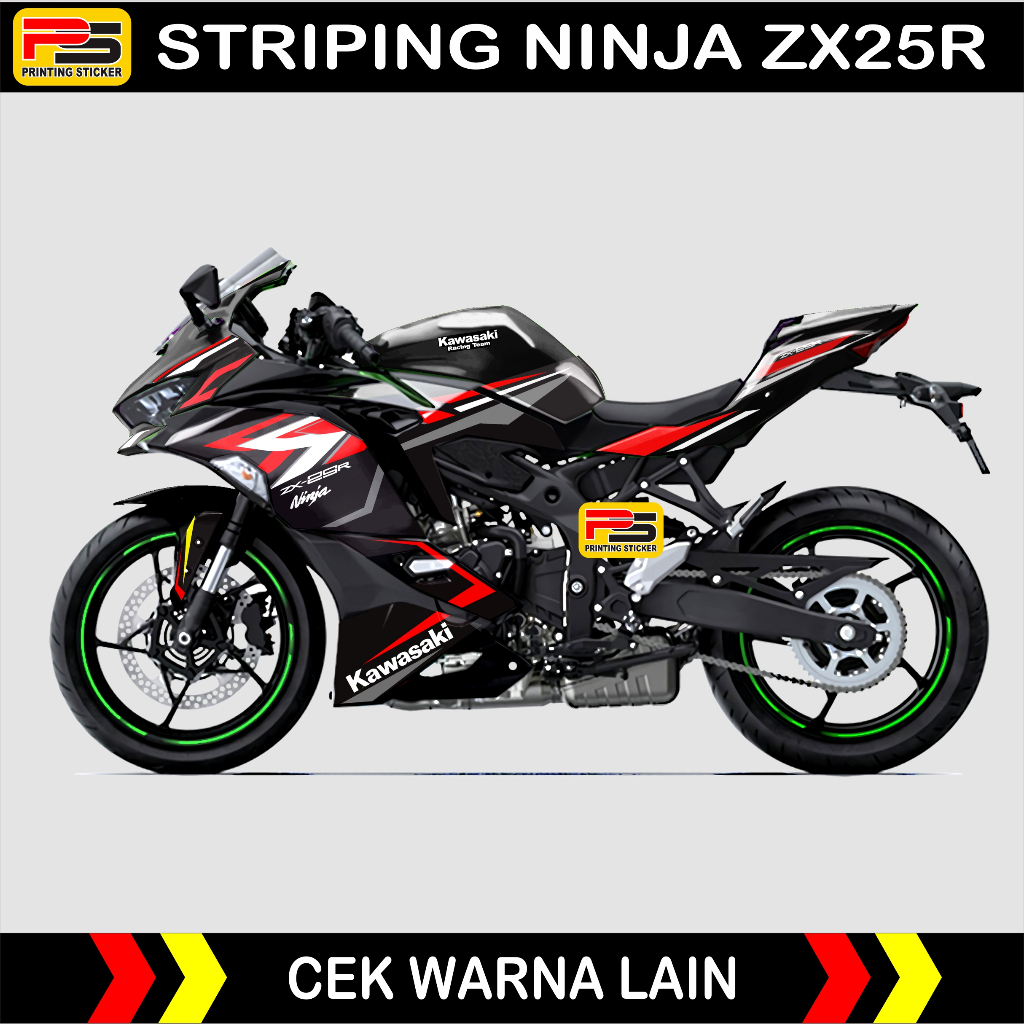 STRIPING STICKER NINJA ZX25R / KAWASAKI NINJA ZX 25R-ZX25R