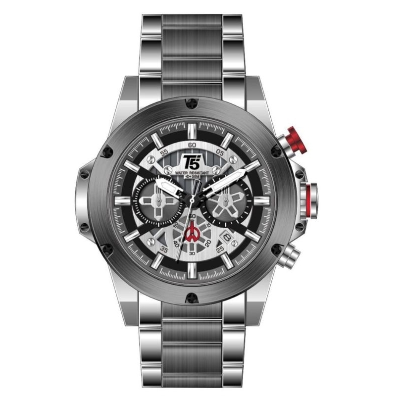 Jam T5 H 4030 Original Cronograph Bergaransi free tin box