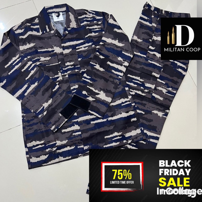 BAJU PDL BALOTELI TNI AL PREMIUM ANTI AIR