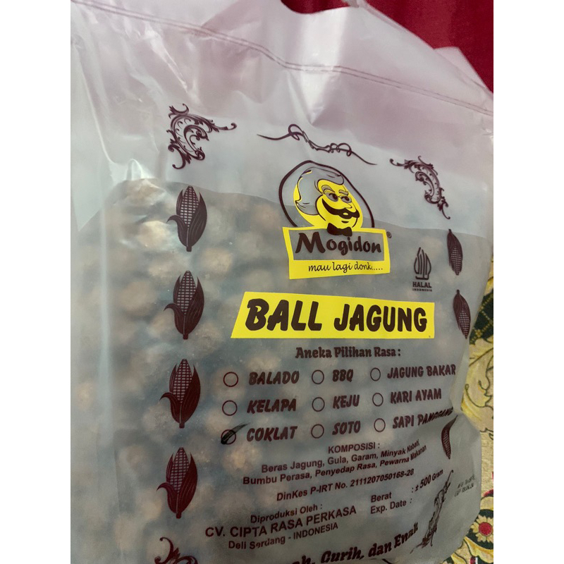 

chikiball coklat 500gr