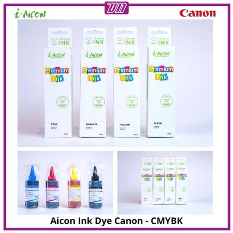 Tinta Aicon Canon 100ml