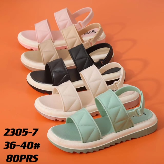 Sandal Gunung Wanita Silang &amp; Ban 2 Korean Style Import Winola Collection WNL 2305-5/2305-7