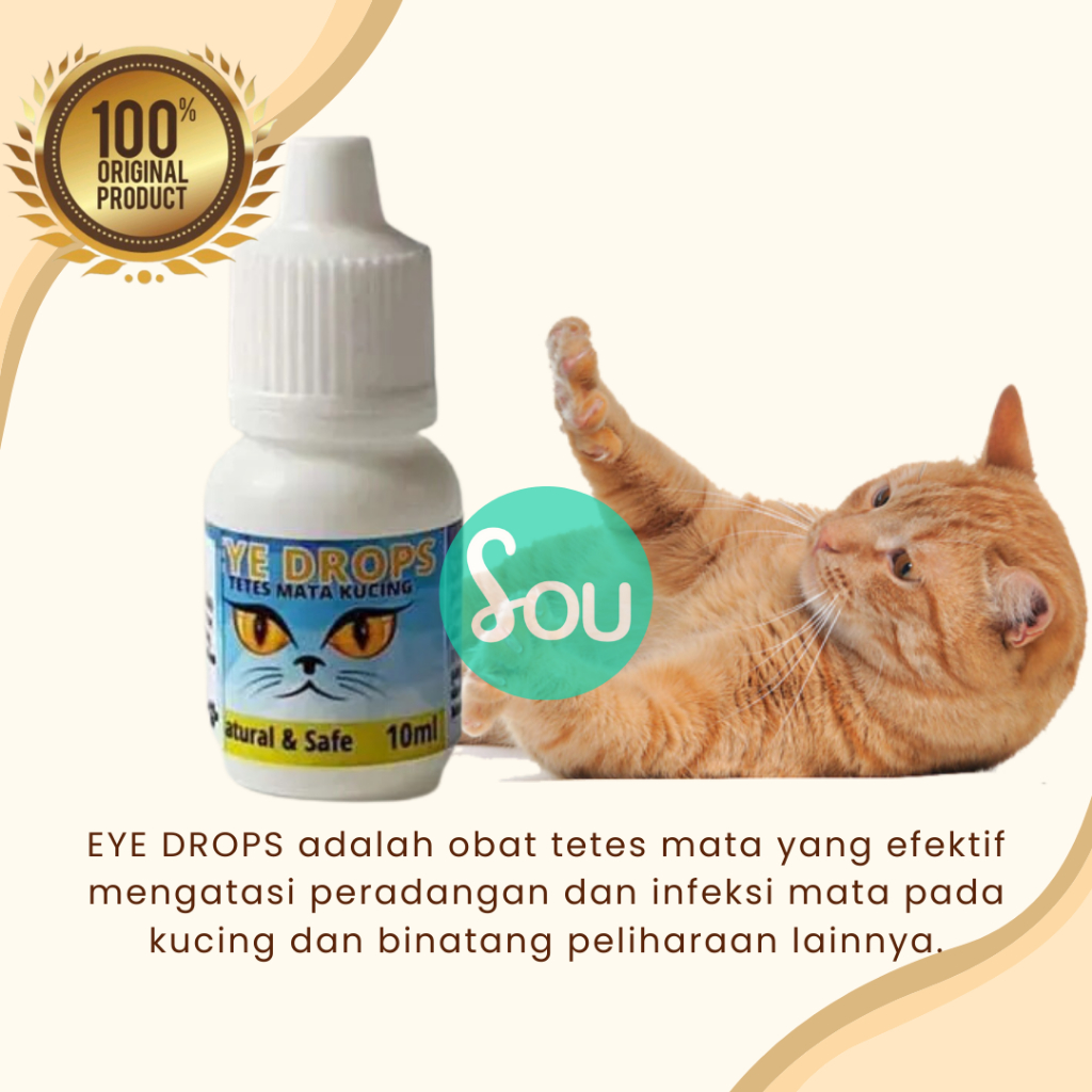 Obat Tetes Mata Kucing Kelinci Anjing Mata Iritasi Mata Belekan Eye