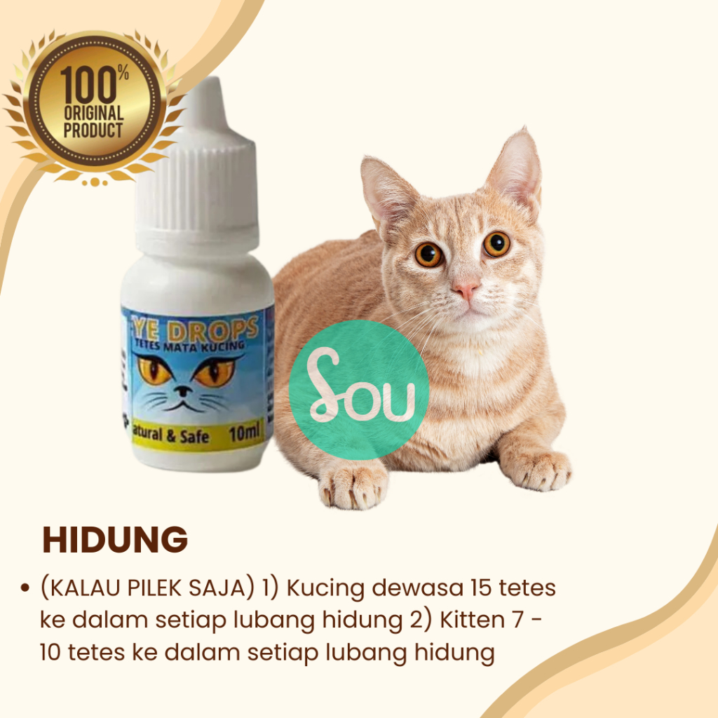 Obat Tetes Mata Kucing Kelinci Anjing Mata Iritasi Mata Belekan Eye