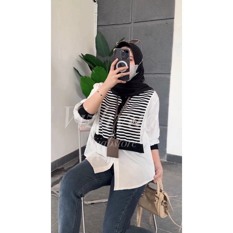 [ BISA COD ] CHILA BLOUSE