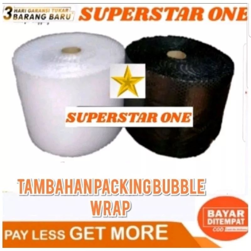 

tambahan packing bubble wrap ukuran kecil