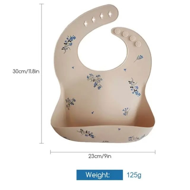 Slabber silicone premium feeding bib for baby kids / Slabber celemek silikon bayi anak