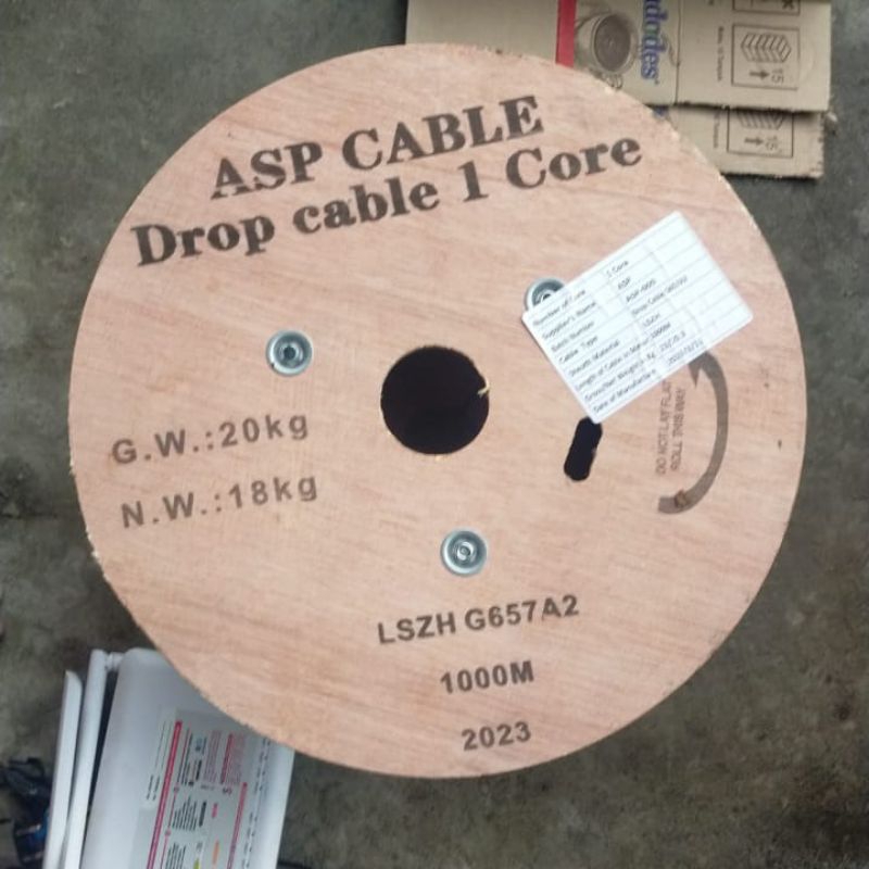 Kabel DC dropcore 1core 1seling, panjang 1000m