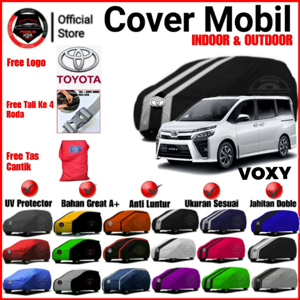 Cover Mobil Toyota Voxy/ Cover Mobil Voxy/ Sarung Mobil Voxy/ Selimut Mobil Voxy