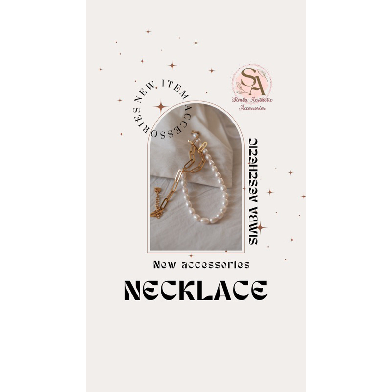 kalung etnik aesthetic KKV