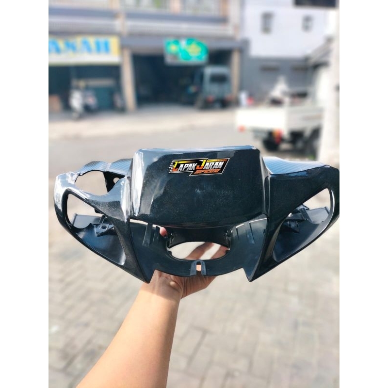 Batok Lampu Depan Fizr Karbon