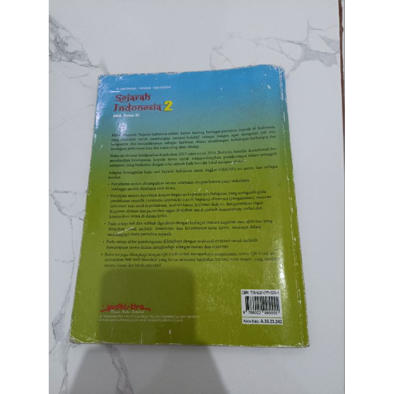 

buku sejarah indonesia kelas 2 sma penerbit yudhistira