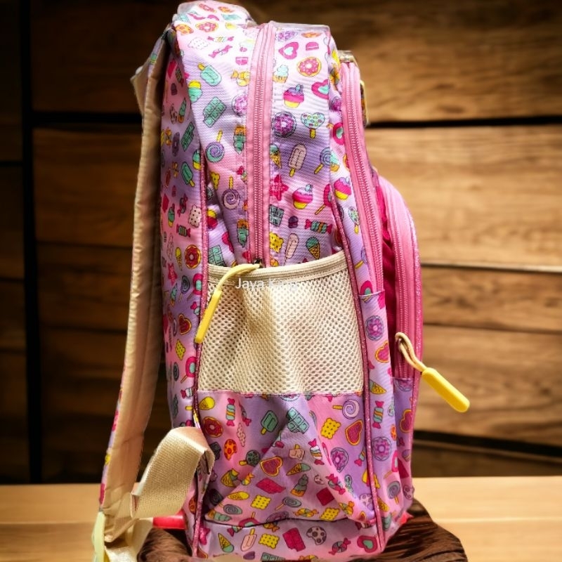 Ransel Palo Alto Hamtaro 16 Inch Tas Sekolah TK Anak Laki Perempuan