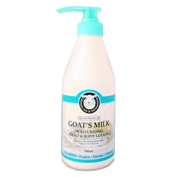 Guardian Goat's Milk Moisturising Hand &amp; Body Lotion 500ml