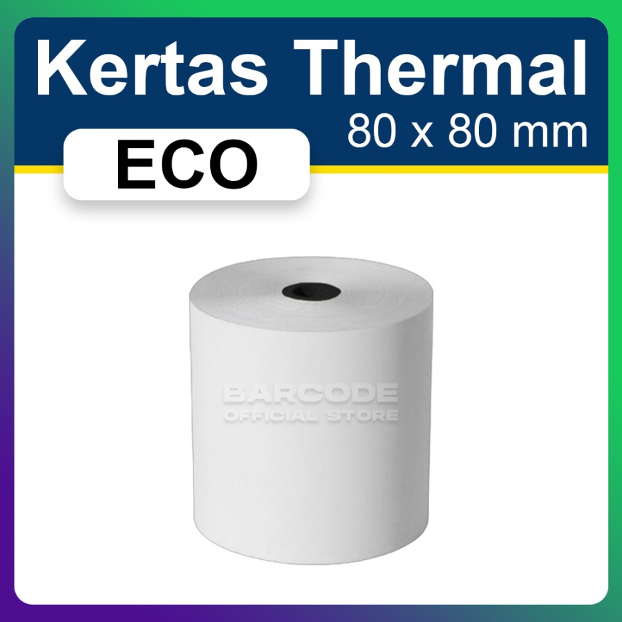 

Kertas Struk ECO 80x80 / 80 x 80 mm / 80 x 80mm Paper Roll Printer Epson TMT82 TMT82X