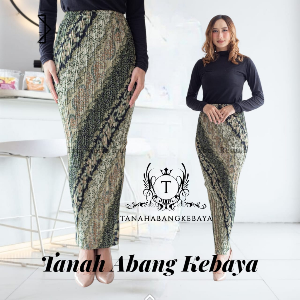 ROK PLISKET BATIK/ROK PLISKET KEBAYA/ROK PLISKET/ROK KEBAYA/BAWAHAN KEBAYA/ROK BATIK PLISKET PREMIUM