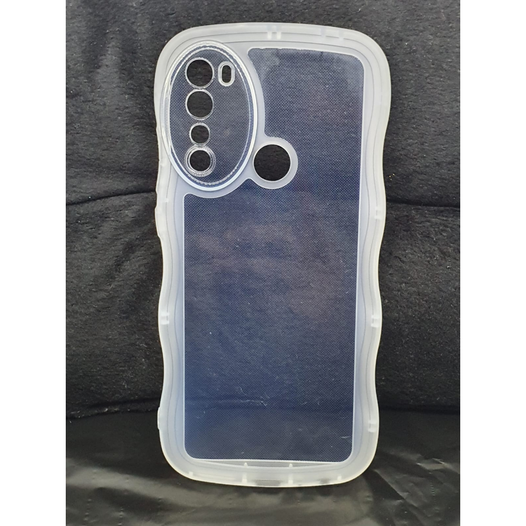 SOFTCASE GELOMBANG CLEAR CASE BENING REDMI NOTE 8