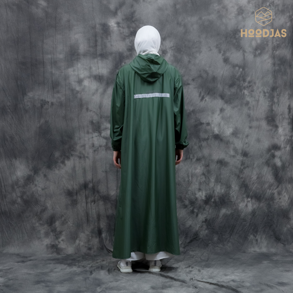 HOODJAS RAINCOAT/JAS HUJAN WANITA SHAR'I/ GAMIS,ANTI REMBES