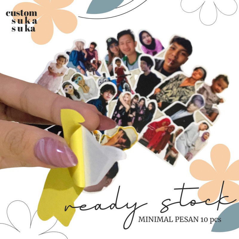 

[COD] STICKER MUKA AYANG CUSTOM BEBAS STICKER LABEL NAMA BUKU ANAK SEKOLAH | STICKER CUSTOM HOLOGRAM CHROMO | KERTAS STICKER WAJAH