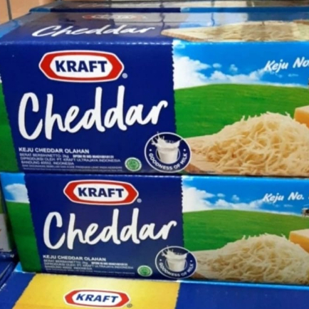 

keju kraft cheddar repack 250gr