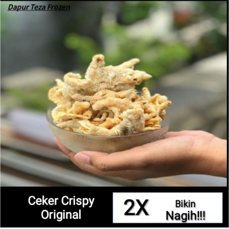 

Ceker Crispy original mantap
