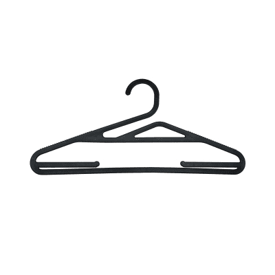 Informa - Gantungan Pakaian - Eazy Set 10 Pcs Hanger Plastik - Hitam