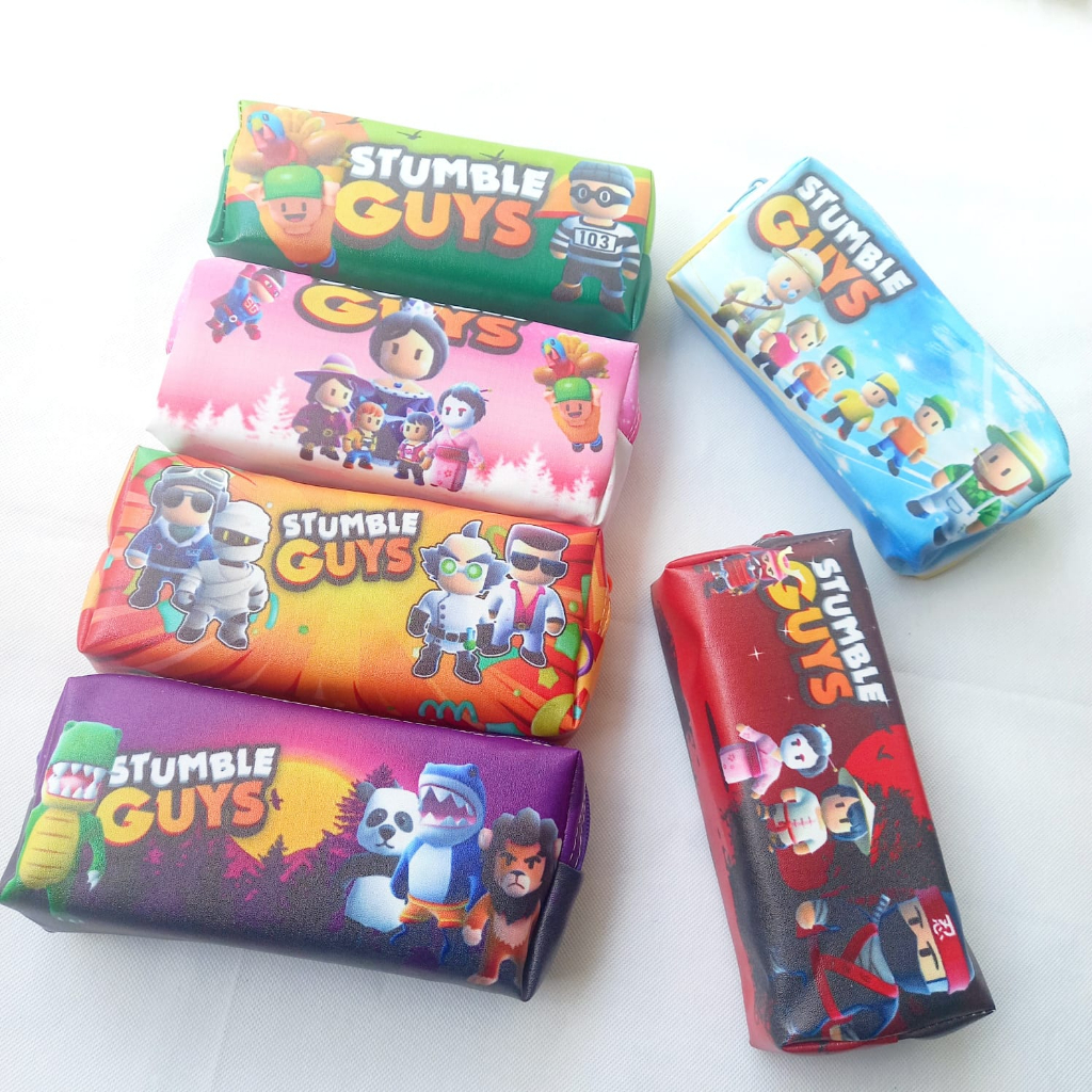 

Tempat Pensil Fancy Zipper Pouch Kotak Pensil Stumble Guys Jumbo