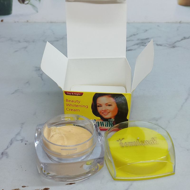 Lusinan Cream Temulawak Beauty Pot Kaca