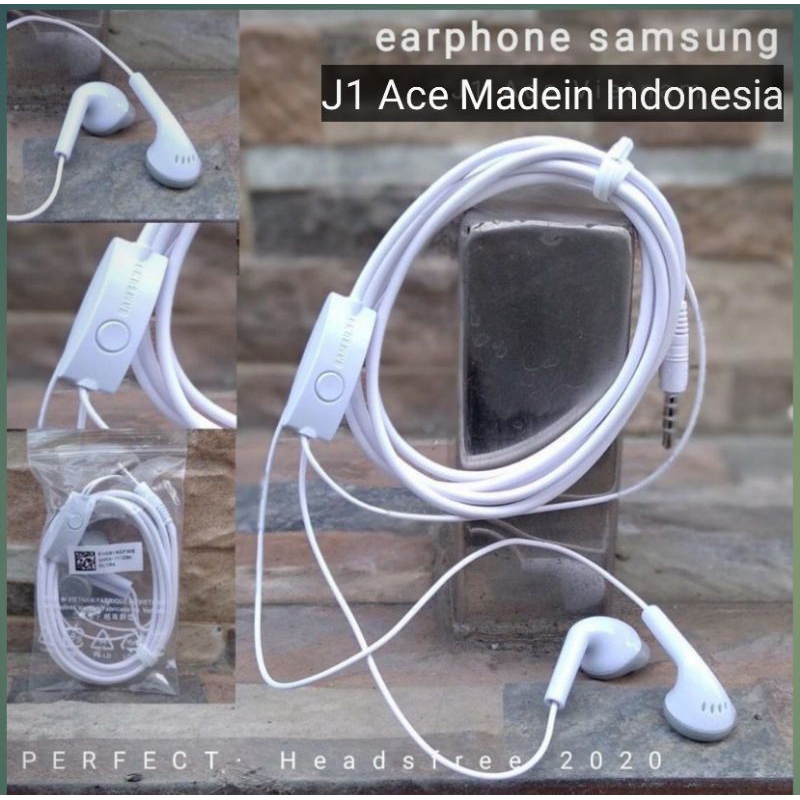 Hf/Headset Samsung J1Ace Madein Indonesia