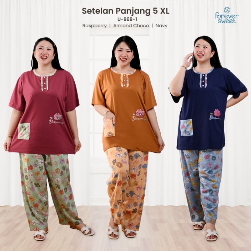 Stelan celana panjang 5L U969-1 Forever