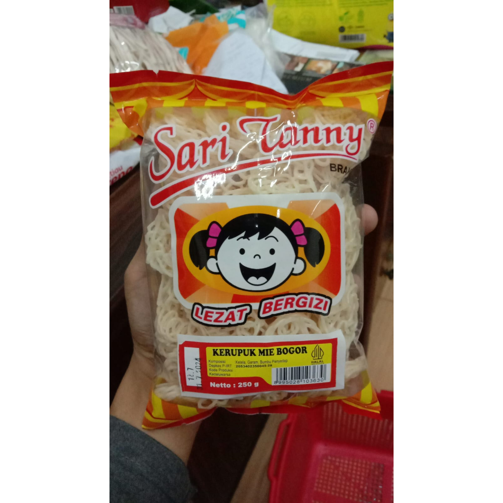 

SARI TANNY KERUPUK BOGOR 250GR