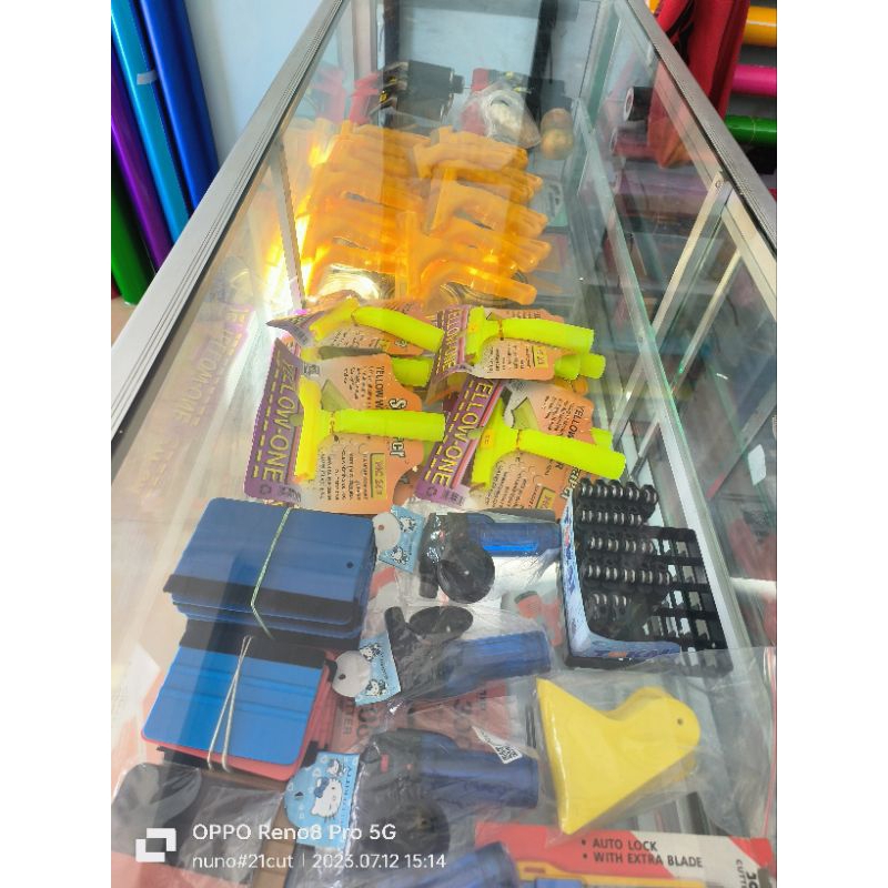 rakel film / rakel sticker / rakel murah