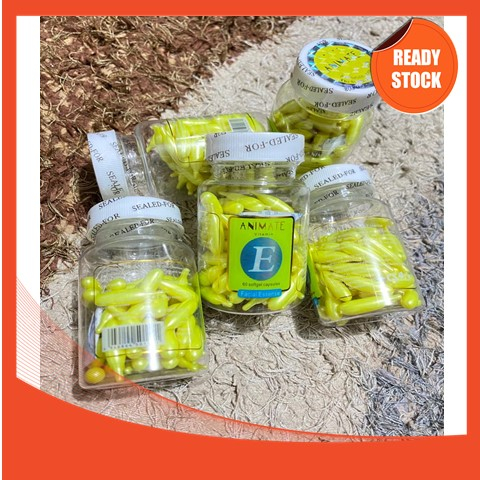Animate USA Vitamin Wajah / Animate Vitamin E Facial Wajah / Original 100%