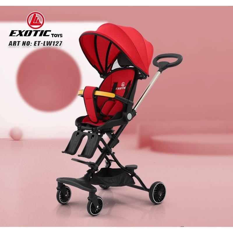 MAGIC STROLLER EXOTIC LW127 LW 127 ADJUSTABLE SEAT BISA DUDUK, REBAH, TIDUR