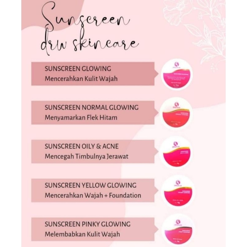 SUNSCREEN DRW SKINCARE ORI by. dr. Wahyu Triasmara