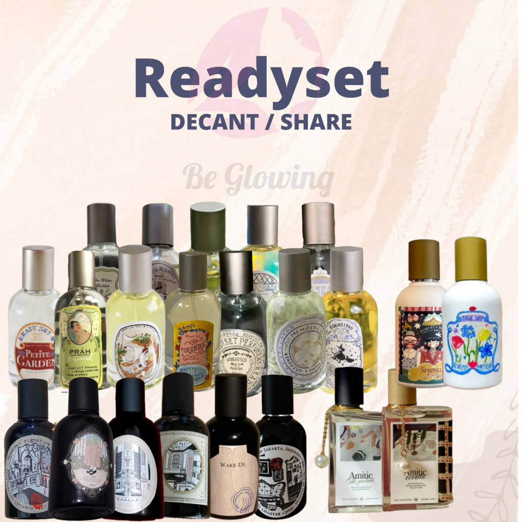 Decant Readyset PART 2 - Koriko 1950 Windrises Tea Time Yokshire Memoire 21 Petite Garden Prah Boule