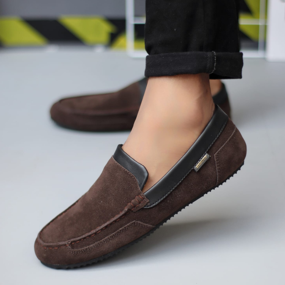 Sepatu Casual Slip-on Hitam Kerja Pria Crafs Kilian