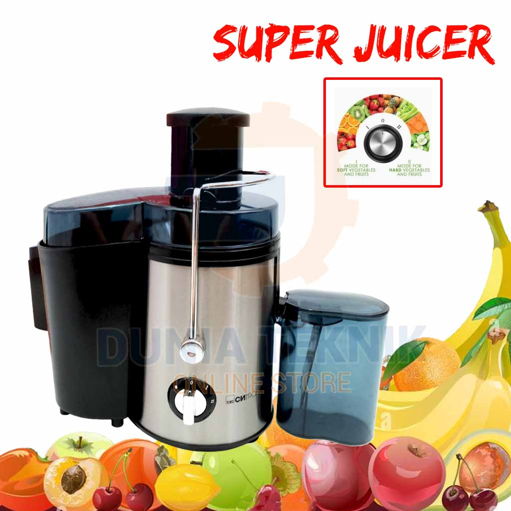 PROMO Super Juicer Extractor Alat Pembuat Jus Buah