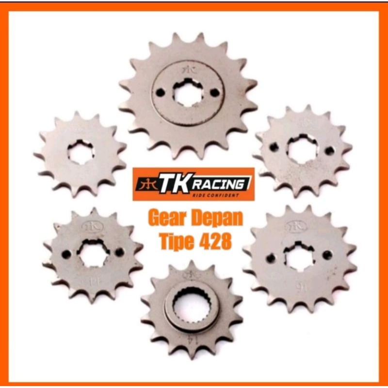 Gir depan TK racing 14 15 KLX RXK JUPITER VEGA MX VIXION XABRE BYSON MEGAPRO VERZA CB SONIC GTR