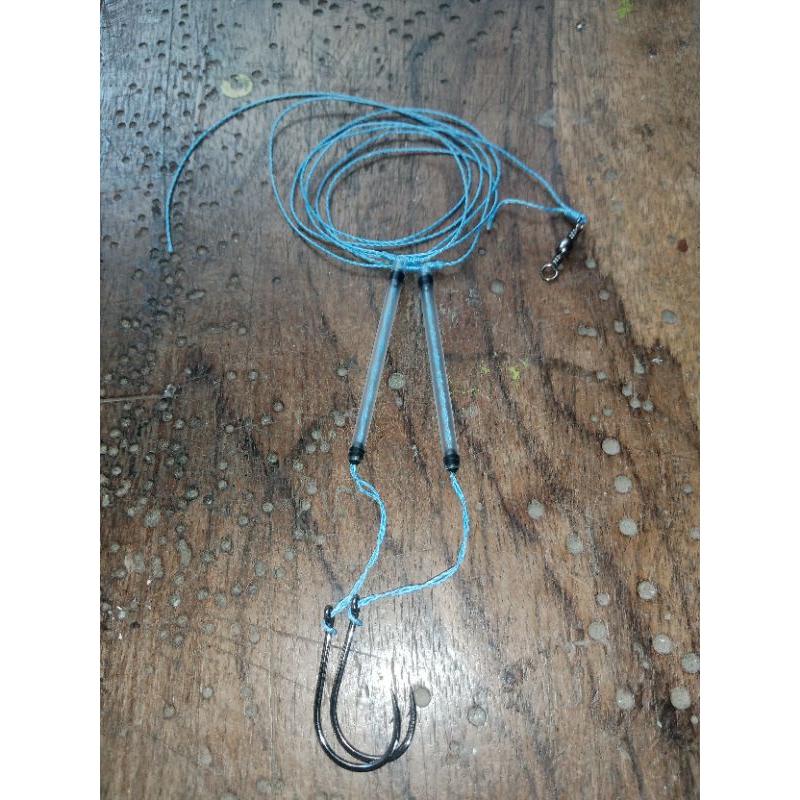 Rangkaian pancing laut dasaran cabang 2