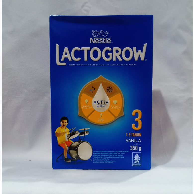 Lactogrow 3 Vanila, 350gr