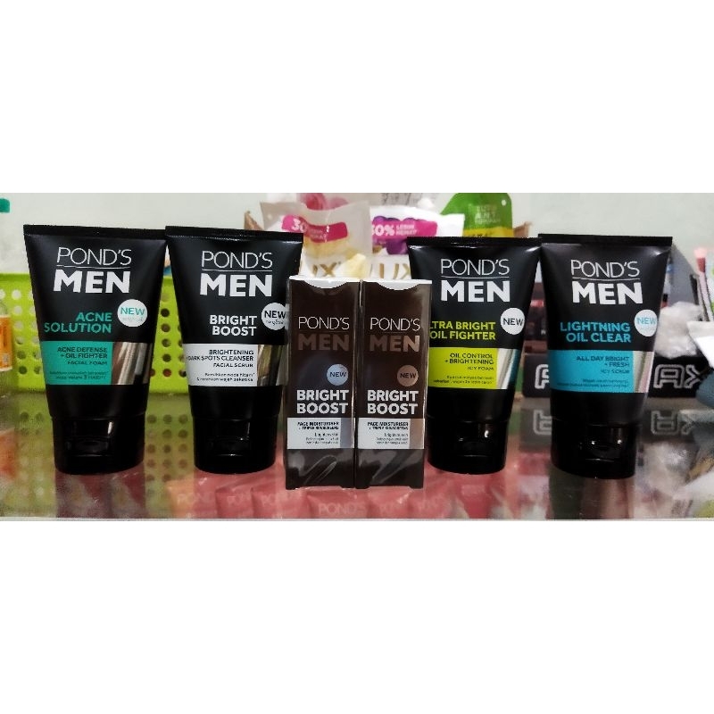 ✨DEVICA✨ PROMO PONDS MEN (FACIAL SCRUB,MOISTURIZER)