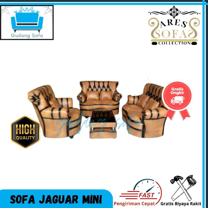 Sofa Jaguar Mini / Sofa jaguar Minimalis 321 / Sofa Tamu Murah