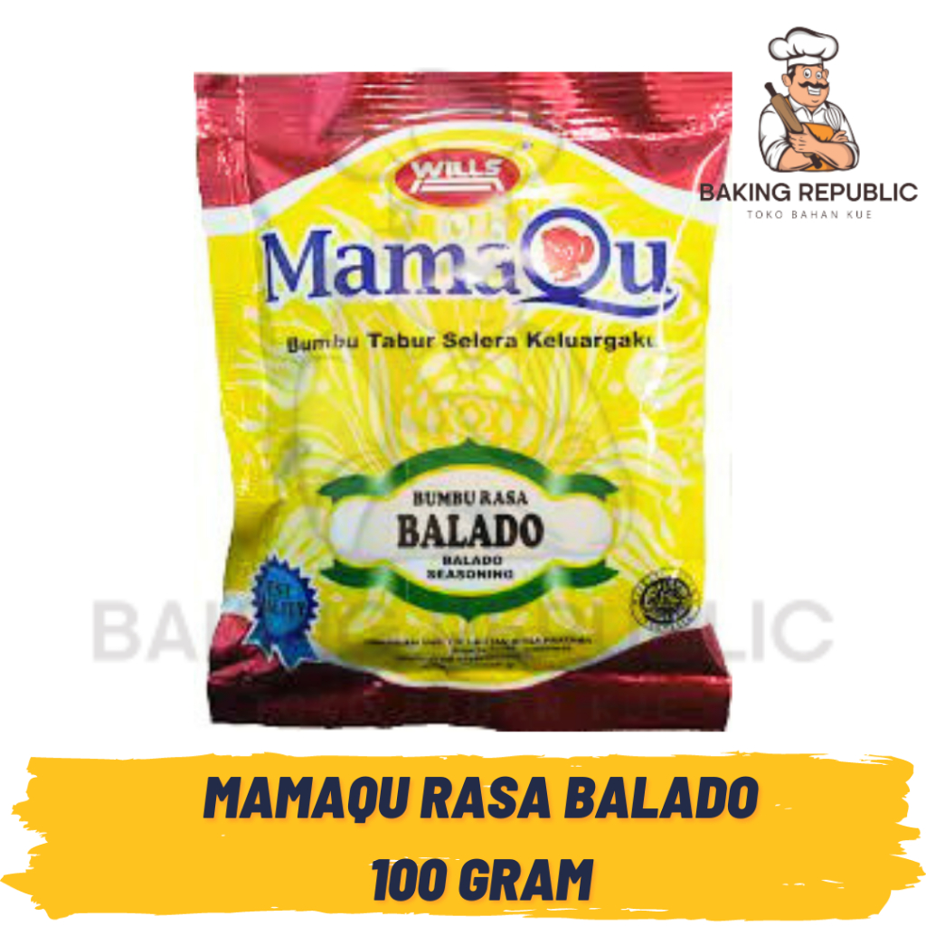 

MAMAQU | BUBUK TABUR BALADO | 100 GRAM