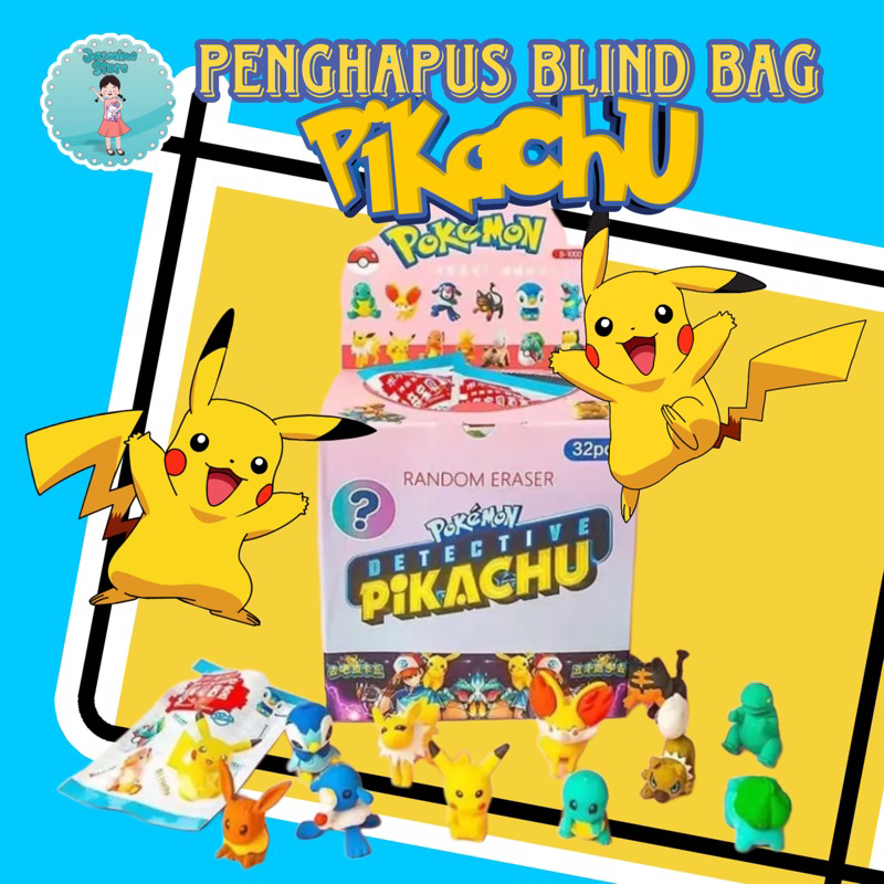 

Penghapus Pokemon Penghapus Lucu Grosir/Penghapus Unik Stationary Perlengkapan Sekolah Lucu/Penghapus Pensil Karet Karakter pokemon / Penghapus Pokemon 3D Setip Eraser Hapusan Stip Pikachu/Penghapus Pikachu/Penghapus Demon Slayer