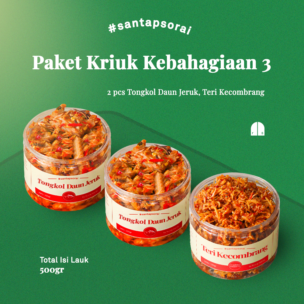 

Paket Lauk Sorai Kebahagiaan 3