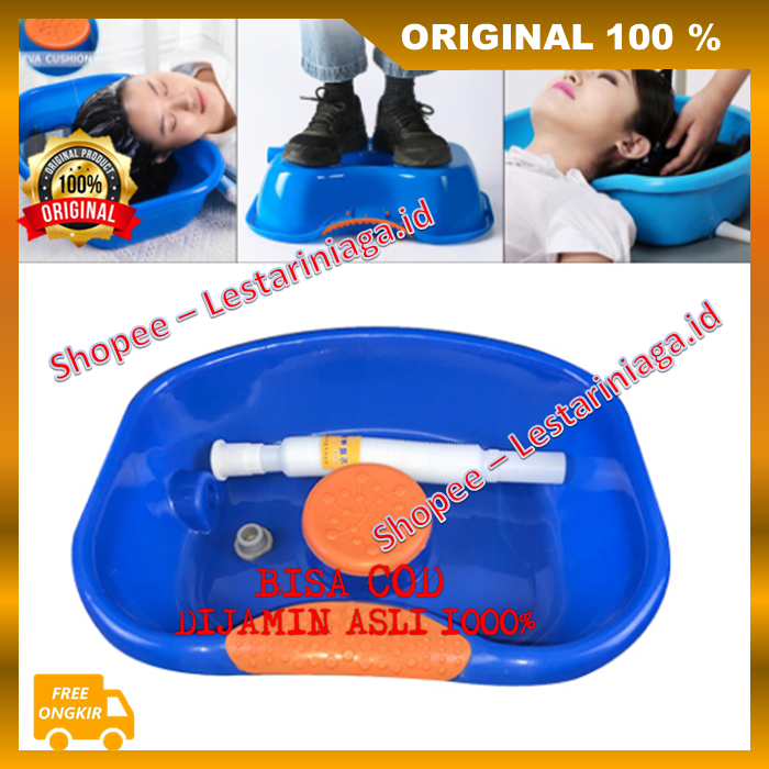 Baskom Keramas Portable Tempat Keramas Portable Wadah Cuci Rambut Wasbak Keramas Orang Sakit lansia 