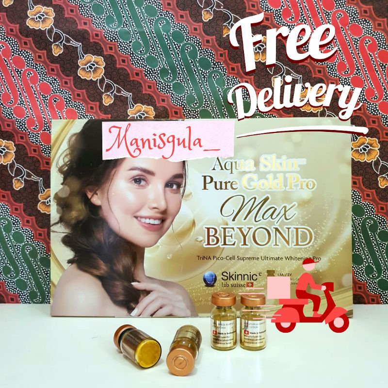 aqua skin pure gold max beyon BOX